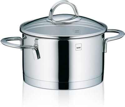 Kookpan hoog 16 cm - RVS - Kela | Cailin