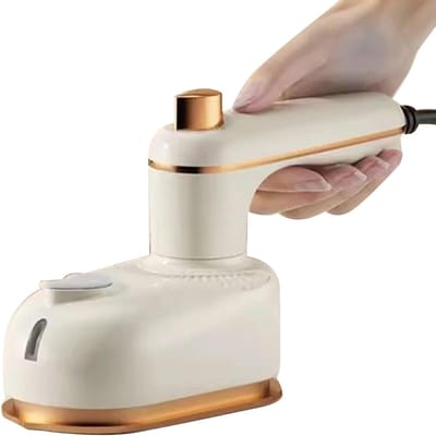 Kledingstoomboot Handheld - Draagbare Stoomboot - Snel Kreukels Verwijderen - Snelle Verwarmingsfunctie - 30 ml Tank - Beige