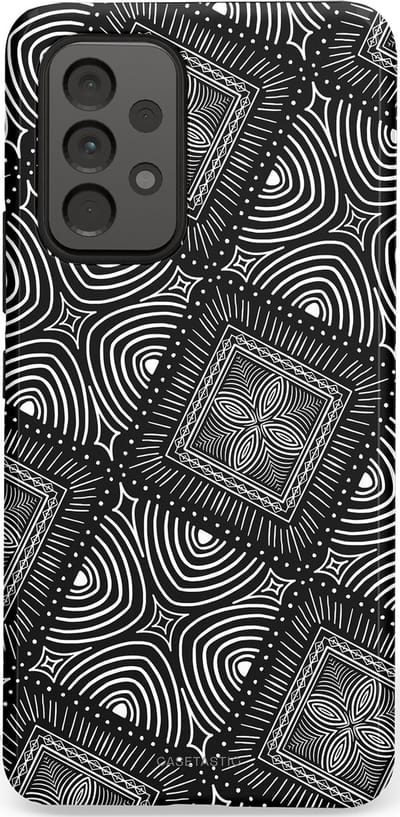 Casetastic Hoesje Geschikt voor Samsung A53 - Stijlvolle Beschermende Duo-layer Case - Ceramica