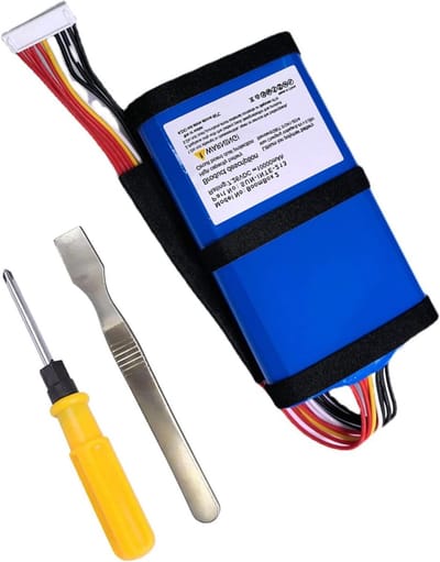 Reservebatterij - Li-ion Accu - Muziek Luisteren - Hoge Capaciteit - 10400 mAh - Zwart