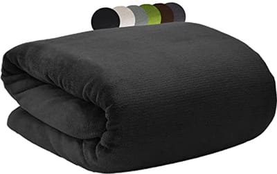 Zachte Knuffeldeken 150 x 200 cm - Warm Fleece Bedsprei - Perfect voor Bank en Bed - Ondersteunt Ontspanning en Comfort