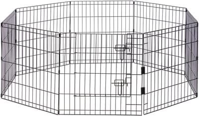 Beeztees Puppyren Ted - Premium - met Deur - 8 stuks - Paneel 60x60 cm Voor binnen en buiten