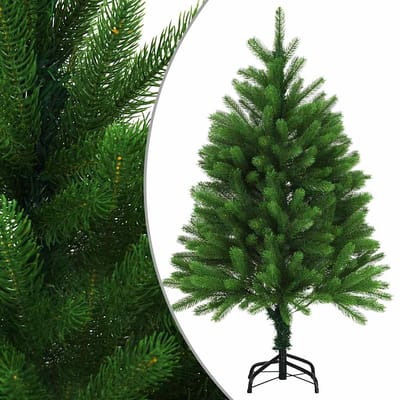vidaXL - Kunstkerstboom - met - levensechte - naalden - 120 - cm - groen