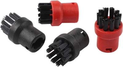 Stoomreiniger Accessoireset - Reinigingsborstels Set - Grondig Reinigen - Hoge Temperatuurbestendig - 8-delig - Zoals Afgebeeld