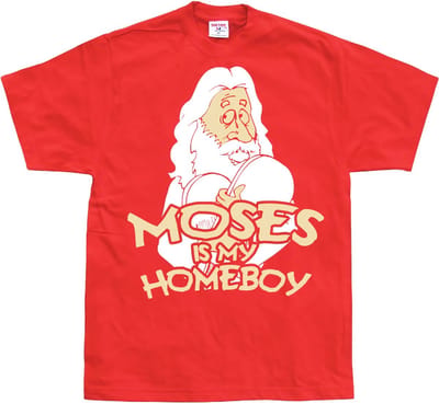 Hybris Moses Is My Homeboy T-shirt SH-1-10913-Poly