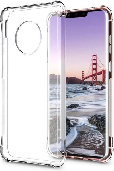 Hoesje Geschikt voor: Huawei Mate 30 Pro - Anti -Shock Silicone - Transparant