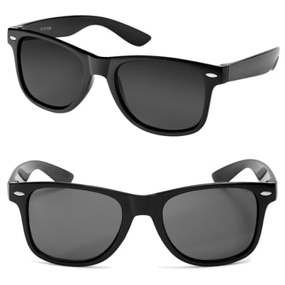 Fako Sunglasses® - Heren Zonnebril - Dames Zonnebril - Classic - UV400 - Zwart