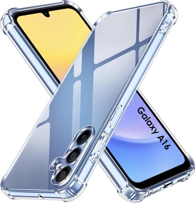 Hoesje voor Samsung Galaxy A16 4G / A16 5G backcover Shockproof siliconen Transparant