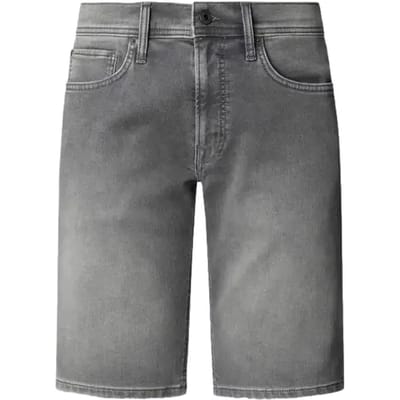 Pepe Jeans Heren Short Broeken slim Fit Grijs W 29 Volwassenen