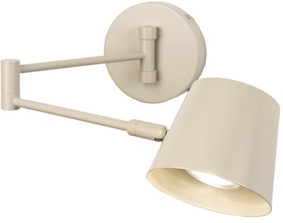 Lumidora Wandlamp 75324 - Voor binnen - SYDNEY - GU10 - Beige - Zand - Metaal