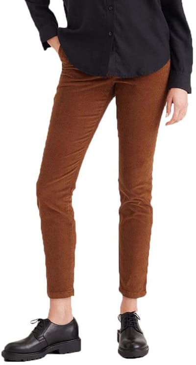 Dockers Weekend Skinny Chino Broek Bruin 25 / Long Vrouw