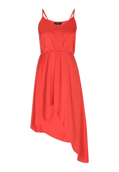 Faina Jurk Dames rood