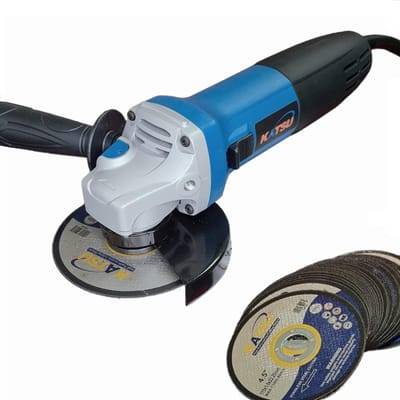 Krachtige Haakse Slijper 115mm 780W - Inclusief 20 Staalsnijbladen voor Steen, Beton & Metaal
