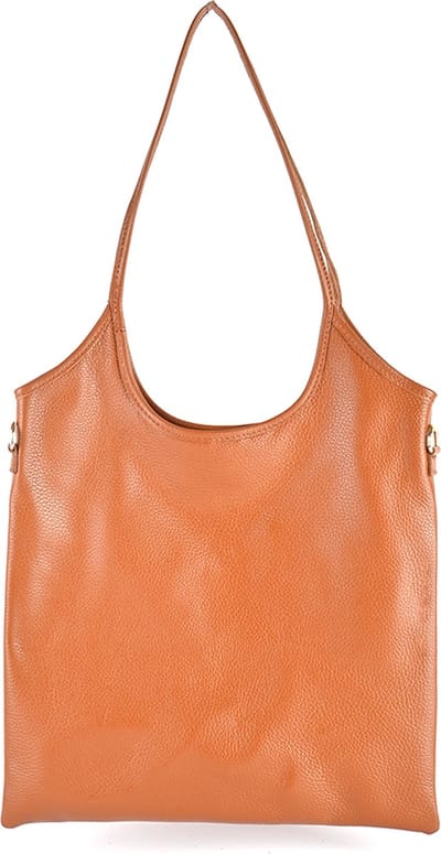 Giuliano shopper Lucille - Cognac - Dames - Made in Italy