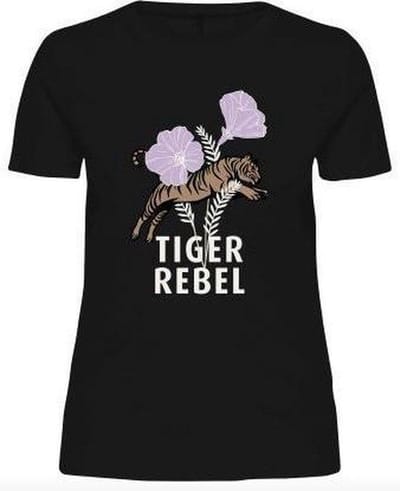 KIDS ONLY KONJENNA LIFE FIT TIGER SS TOP BOX JRS Meisjes T-shirt - Maat 110/116