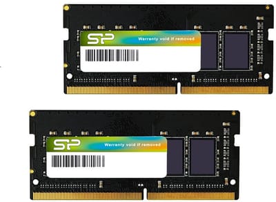 Silicon Power - Laptopgeheugen - DDR4 - 32GB (2x16GB) - 2666MHz - CL19 - SODIMM - SP032GBSFU266B22