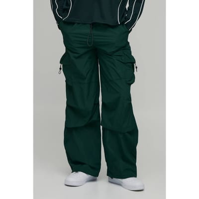 Baggy Fit Cargo Utility Trainingsbroek | Forest | Size XS