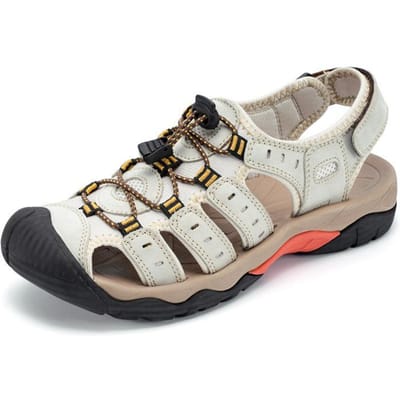 Nieuwe Zomer Bag-toe Sandalen Heren Strandschoenen Heren Open-toe Casual Outdoor Grote Maten Herenschoenen Leren Sandalen 44