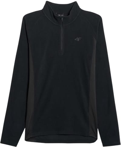 4F M066 Fleecevest Heren Diepzwart - Maat XL