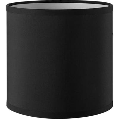 Home Sweet Home Lampenkap Bling cilinder - van stof - zwart - Moderne stoffen Lampenkap - 16/16/15cm - E27 lamphouder - voor wandlamp, tafellamp en