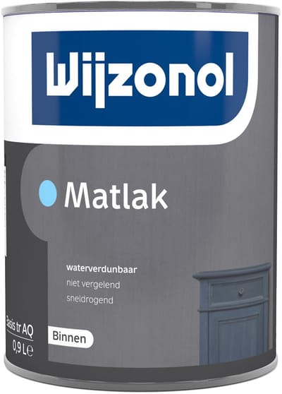 Matlak op waterbasis - 1 liter