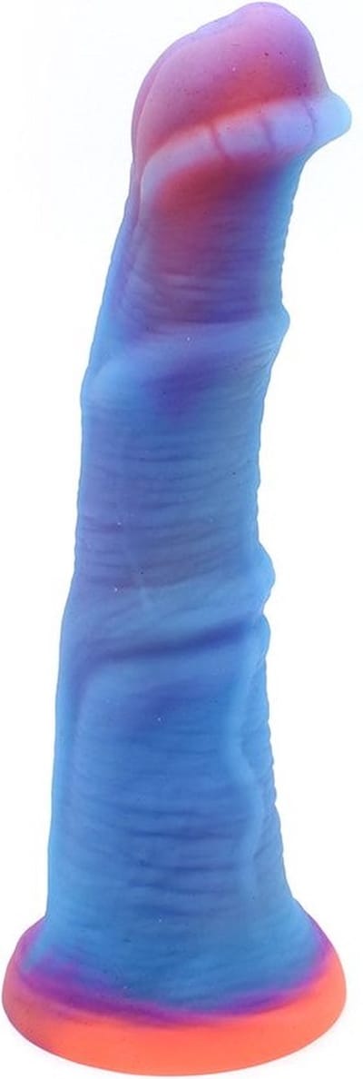 Dildo 20x4 cm Glow In The Dark - Fantasie Dildo - Siliconen Dildo