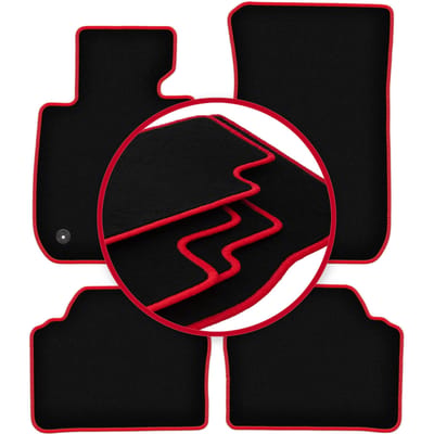 CARLUX-RED automatten voor: BMW 3 E90 sedan (2004-2011)