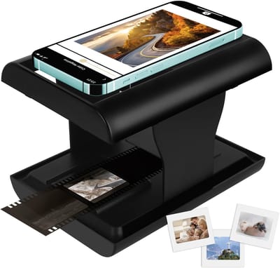 Unyqoos® Draagbare filmscanner voor eenvoudig digitaliseren van dia's en negatieven