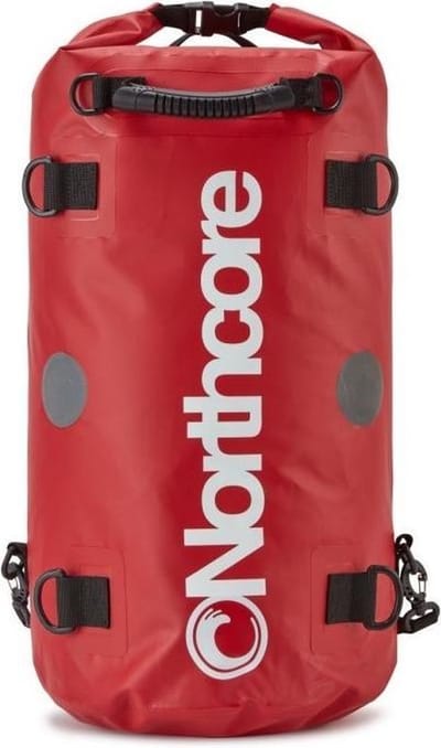 Northcore 40L Rugzak Droogtas Heavy Duty Dry Bag Backpack - Rood