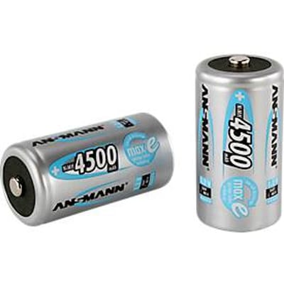 Oplaadbare C batterij (baby) Ansmann maxE HR14 NiMH 1.2 V 4500 mAh 2 stuk(s)