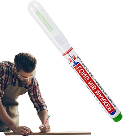 Diepe Gat Marker - Lange Pen - Precisie Markeren - Sneldrogende Inkt - 1 Stuk - Groen
