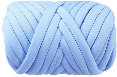 wolgaren, wol om te handbreien, wol, volumineus handbreigaren, haken, wol, Chunky garen, zacht wolgaren, huisdier voor doe-het-zelf handwerk, manden, deken, kussen, rugzak, huisdiermand, blauw,
