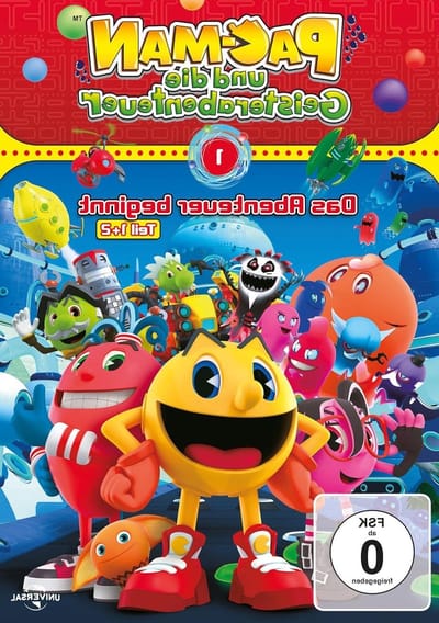 Pac-Man Avontuur - Geestenavontuur Animatie - Kindervermaak - Animatie Serie - 19.3 cm - Niet gespecificeerd