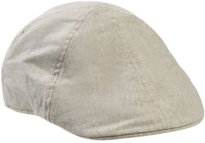 camel active Platte pet van linnenmix - Maat menswear-M - Beige