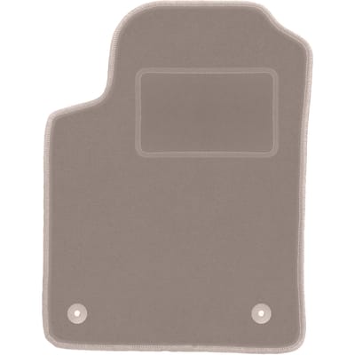 Beige bestuurdersmat voor: Lancia Delta III hatchback (2008-2014)