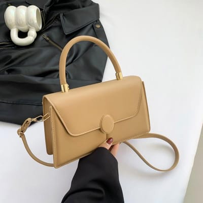 Gepersonaliseerde Trendy en Mooie Handtas voor Dames voor Onderweg Nieuwe One-shoulder Crossbody Tas Eenvoudige en Modieuze Kleine Vierkante Tas