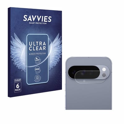 Savvies - Screenprotector voor Google Pixel 10 Pro XL (ALLEEN Camera Lens) - Folie Beschermfolie transparant 6 Stuks