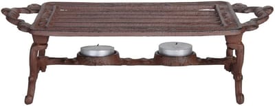Pot Warmer voor Tuin en Terras - Gietijzeren Platenwarmer