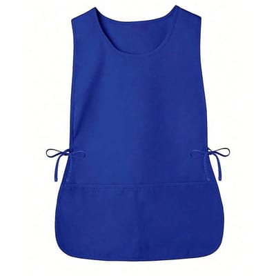 1 stuks Unisex Schort Voor Huis Schoonmaken, Schortstijl Met 2 Zakken one-size blue