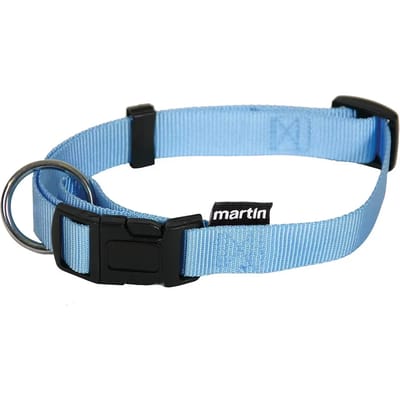 Verstelbare nylon hondhalsband Martin Sellier XS