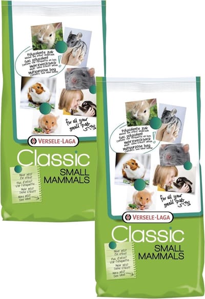 Versele-Laga Classic Zero Konijnenvoer Zonder Pellet - Konijnenvoer - 2 x 20 kg