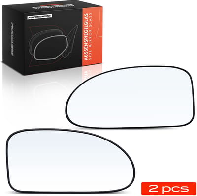 Frankberg 2x Buitenspiegelglas Voor Links Rechts voor FORD