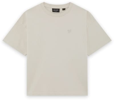 Lyle & Scott jongens zwaargewicht relaxed T-shirt - wit