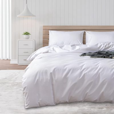 Waterdichte Dekbedovertrek Hoes Queen 200x135 cm - 100% Bescherming Tegen Vlekken & Lekken - Polyester TPU - Ademend & Duurzaam - Met Ritssluiting - Matrasbeschermer Dekbedbeschermer Anti-Allergie Bedbescherming