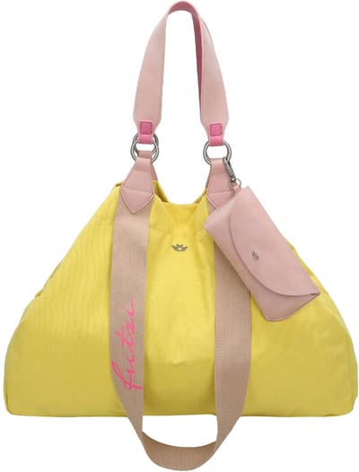 Fritzi aus Preußen Schoudertas Izzy Canvas Shopper Sun Geel