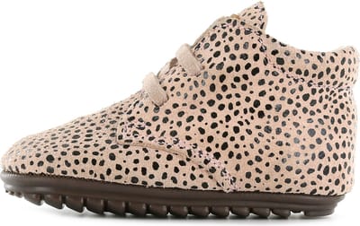 Baby | Veterschoenen | Meisjes | Rosa | Leer | Shoesme | Maat 22