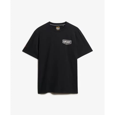 Superdry - Work Tab T-shirt met losse pasvorm - Heren - T-shirts