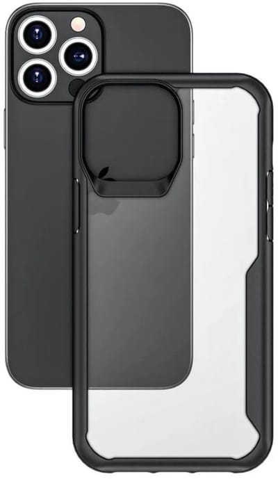 Muvit For Change Apple Iphone 13 Pro Max Shockproof 2m Silicone Telefoonhoesje Zwart