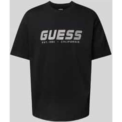 T-shirt met labelprint, model 'SURON'