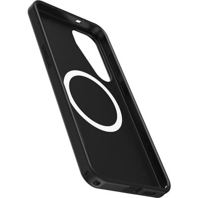 Samsung, Hoesje voor Samsung Galaxy S25 Plus met magnetische versterkte symmetrie, Zwart